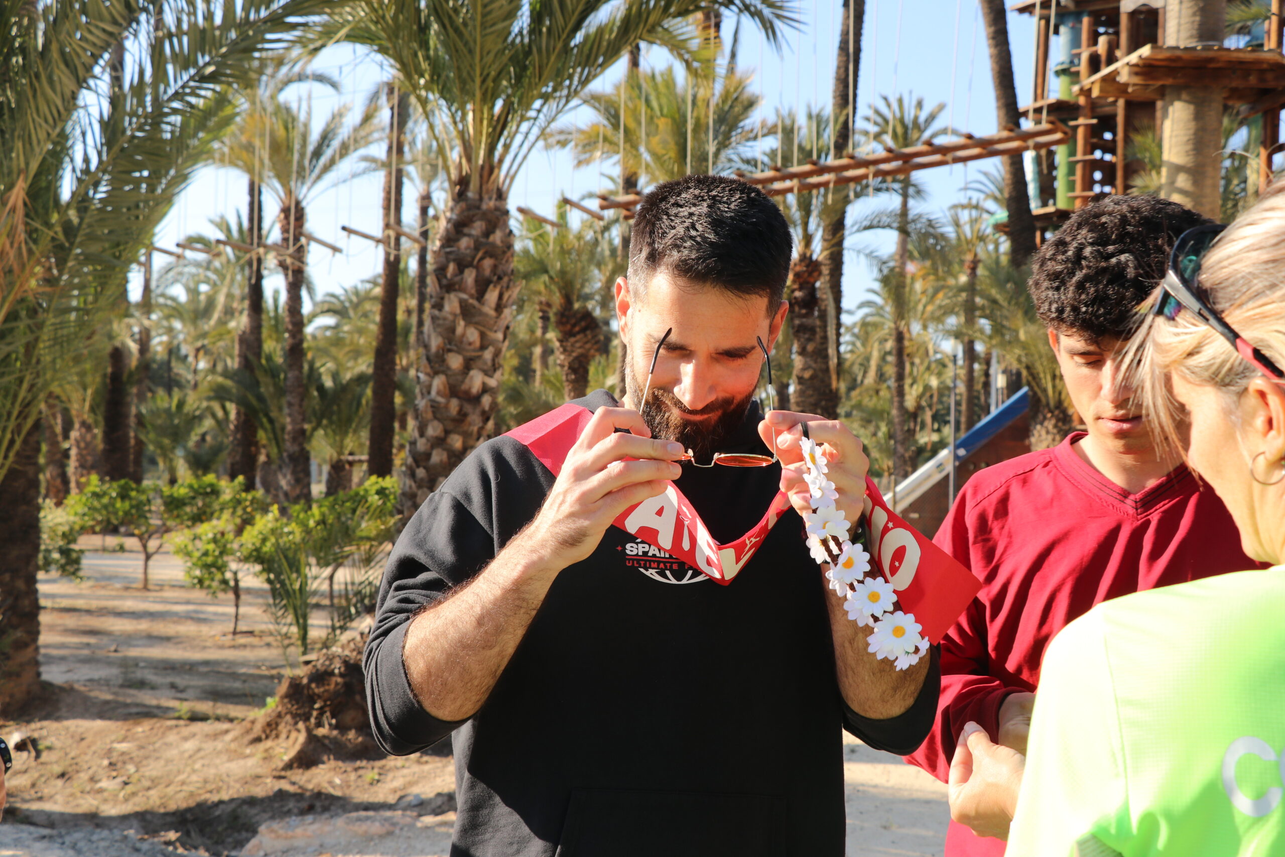 Actividades de despedida en el parque multiaventura de Elche