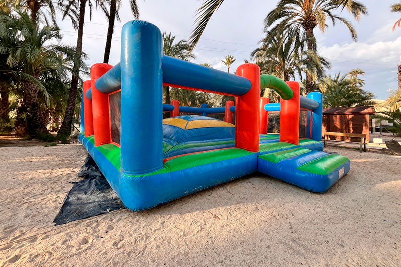 Hinchables del parque multiaventura
